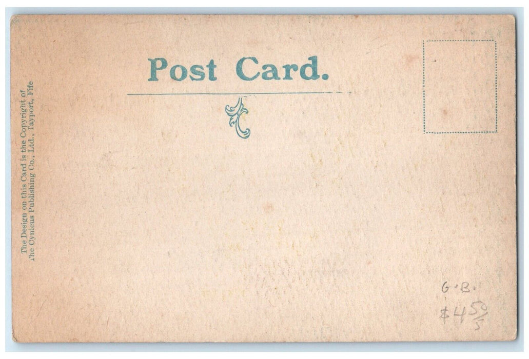 c1905 Our Ferry Boat Military Soldier Fog Horn Rocket Apparatus Chart Postcard