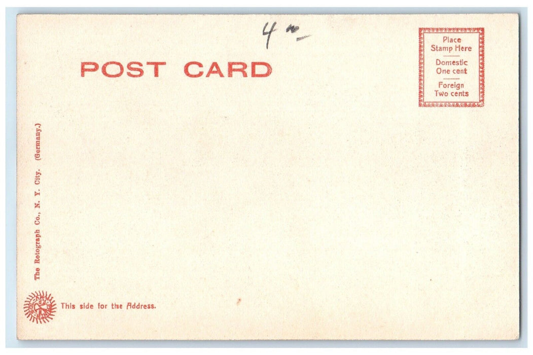 c1905 Science Hall Geneva College Building Beaver Falls Pennsylvania PA Postcard