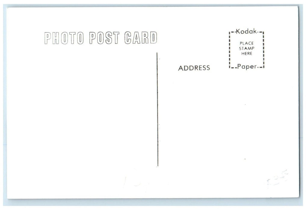 c1960 MSTL Depot Callendar Iowa Vintage Train Depot Station RPPC Photo Postcard
