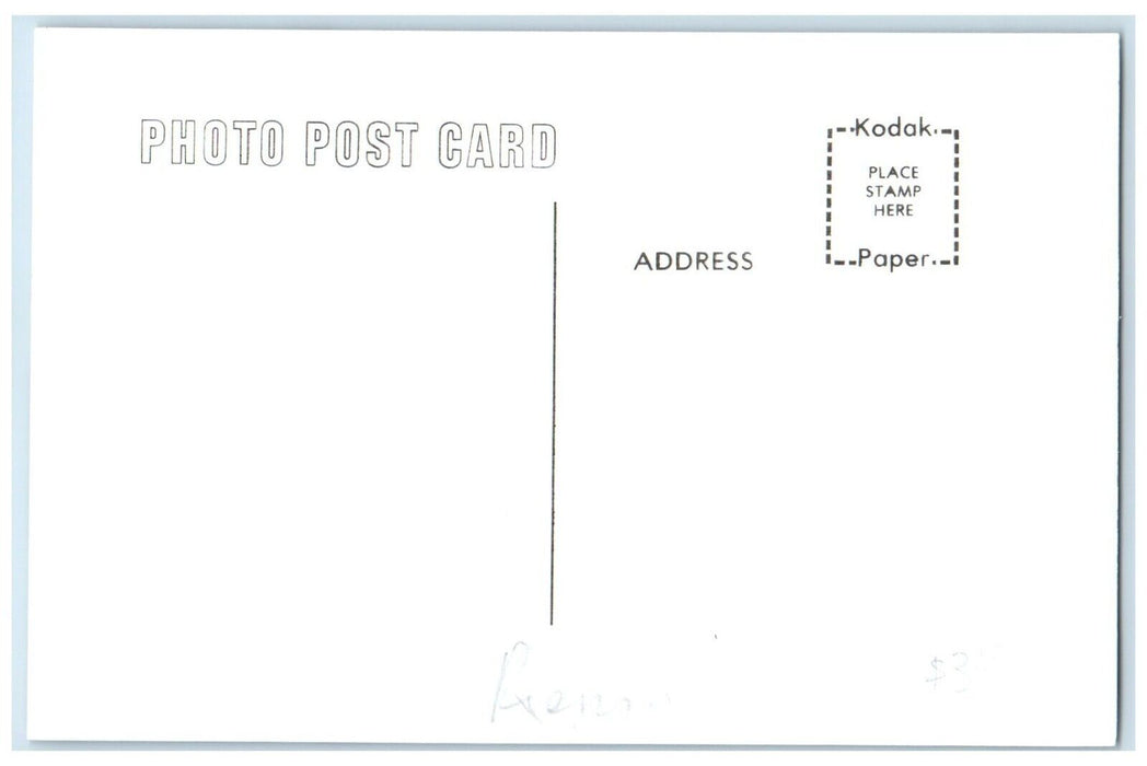 c1960's Crip Depot Beech Iowa IA Vintage Train Depot Station RPPC Photo Postcard