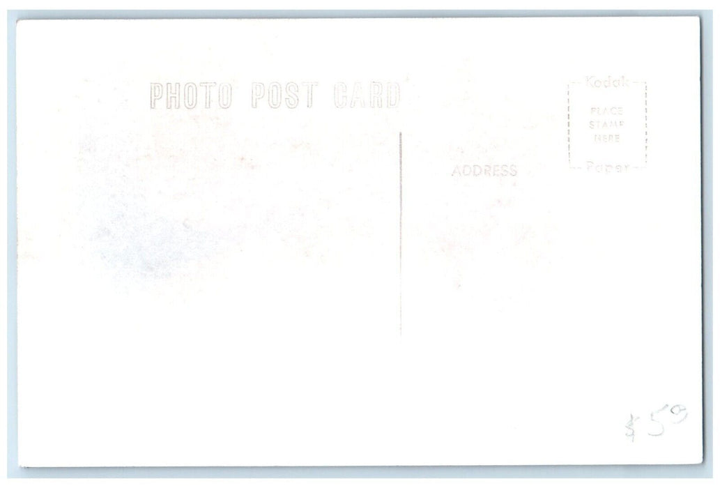 c1963 Wabash Depots Tracy Iowa Railroad Train Depot Station RPPC Photo Postcard