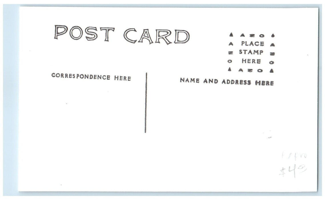 c1960 Crip Depot La Porte City Iowa IA Train Depot Station RPPC Photo Postcard