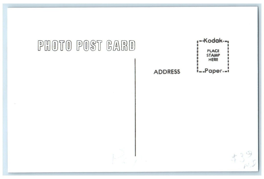 c1960 MILW Depot Maud Iowa IA Railroad Train Depot Station RPPC Photo Postcard