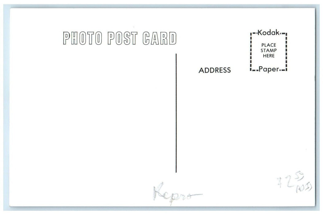 c1960 CNW Depot Logan Iowa IA Railroad Train Depot Station RPPC Photo Postcard