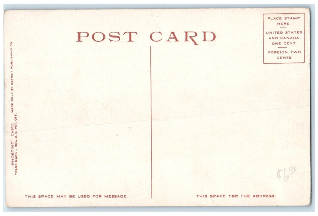 Passenger Station Deport Railroad Train Davenport Iowa IA Phostint Postcard