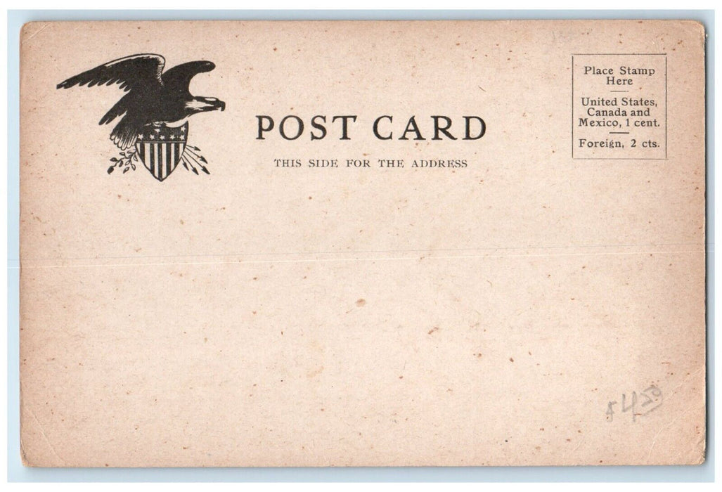 c1905 Union Passenger Station Railroad Train Cedar Rapids Iowa IA Postcard