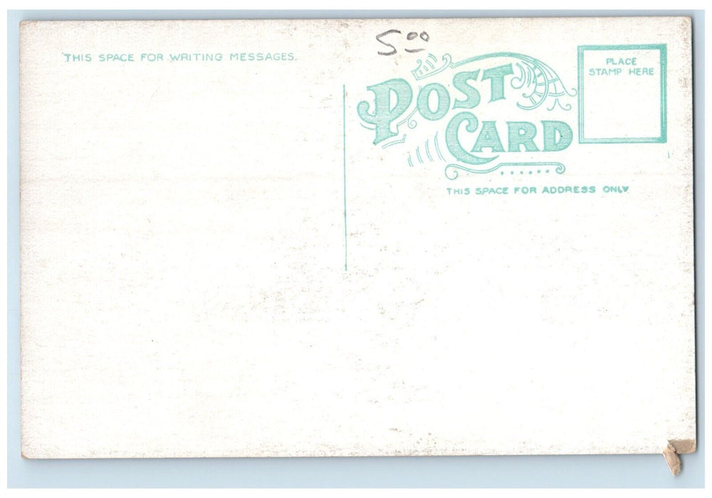 c1910 Medical Officers US Army Base Hospital Camp Devens Massachusetts Postcard
