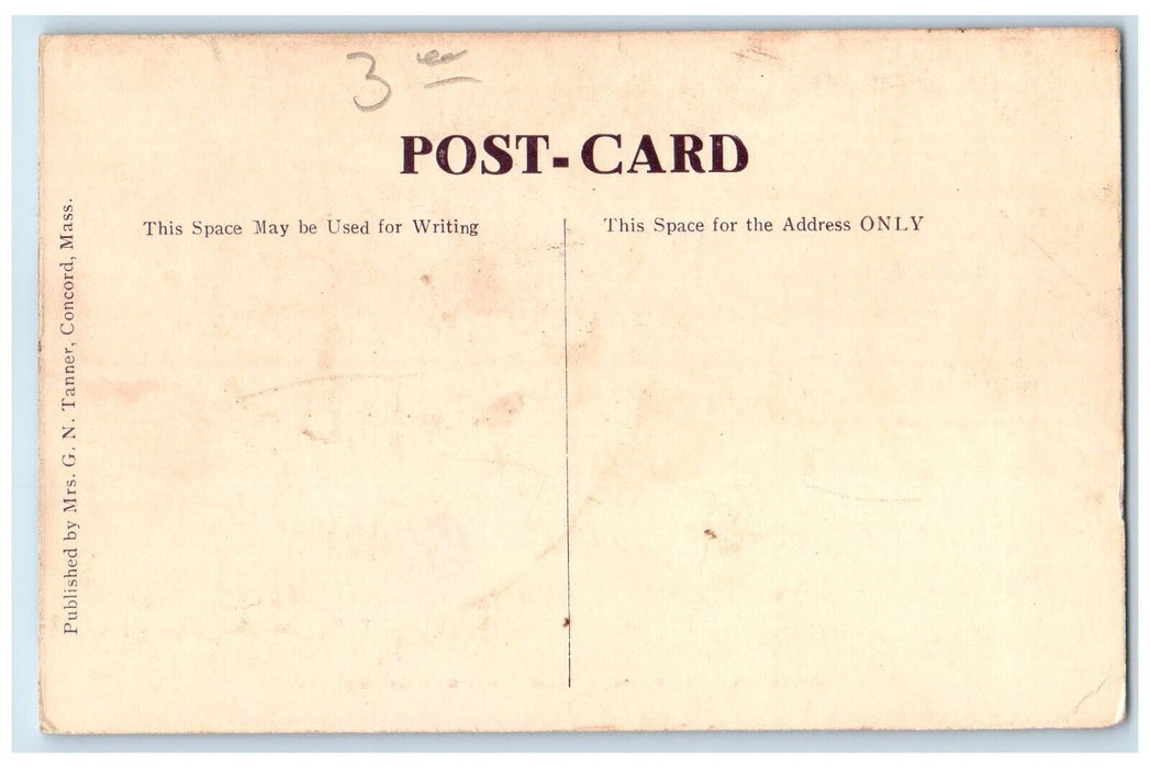 c1910 Orchard House Louisa Alcott Wrote Famous Stories Massachusetts MA Postcard