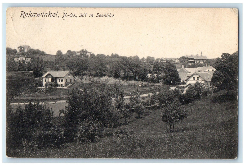 c1910 Seehohe Rekawinkel Pressbaum Lower Austria Austria Posted Antique Postcard