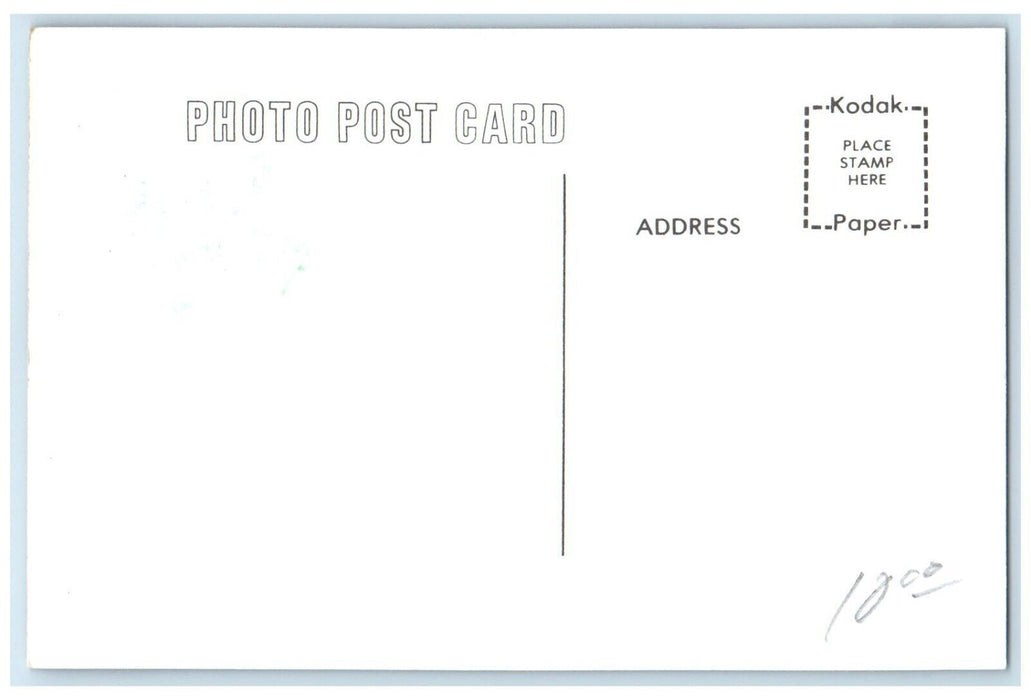 c1960's MILW Cone Iowa Railroad Vintage Train Depot Station RPPC Photo Postcard