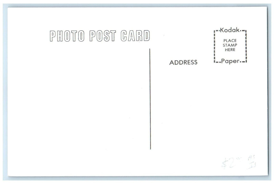 c1960's MSTL RR Wright Iowa IA Railroad Train Depot Station RPPC Photo Postcard