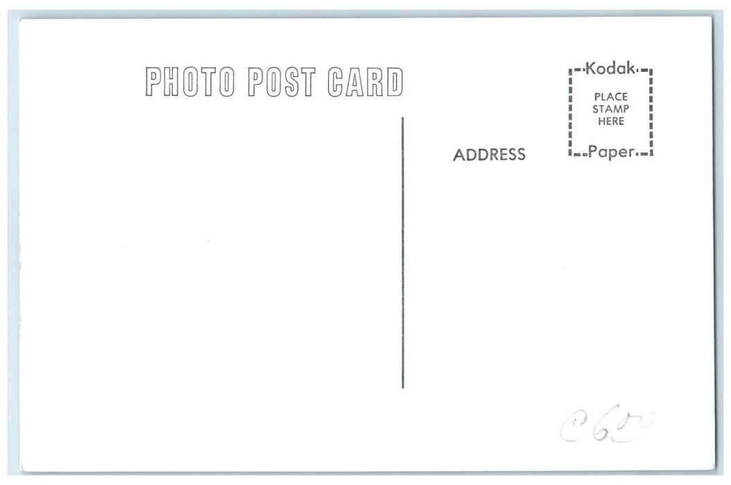 c1960's MILW Lohrville Iowa IA Railroad Train Depot Station RPPC Photo Postcard