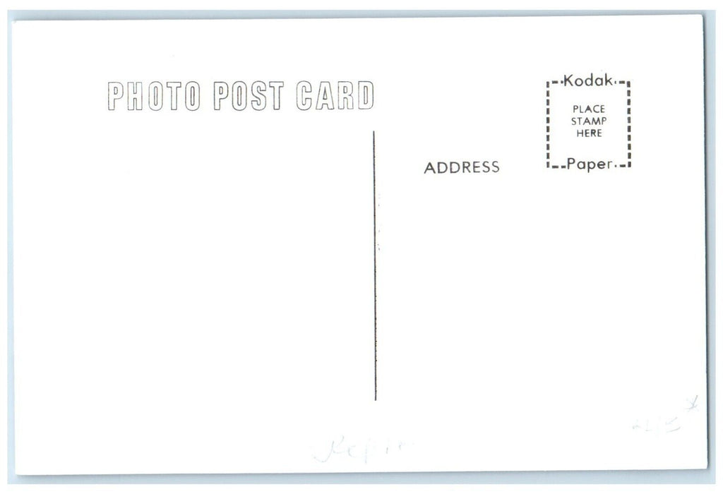 c1960's MILW Depot Ottumwa Iowa Railroad Train Depot Station RPPC Photo Postcard