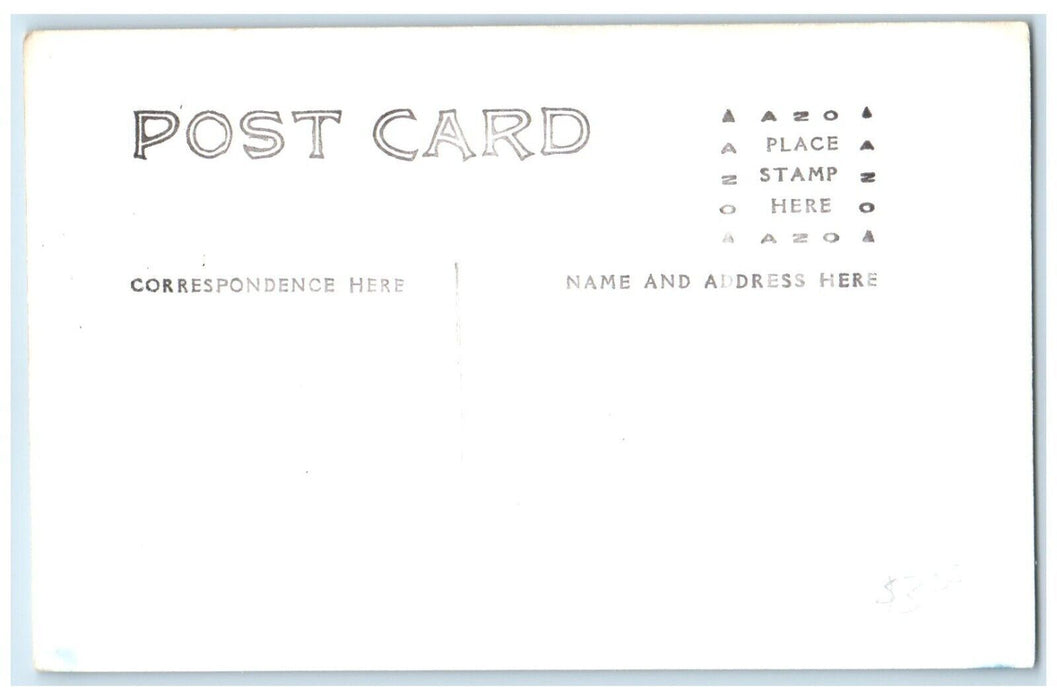1960's Parkersburg Iowa Railroad Vintage Train Depot Station RPPC Photo Postcard