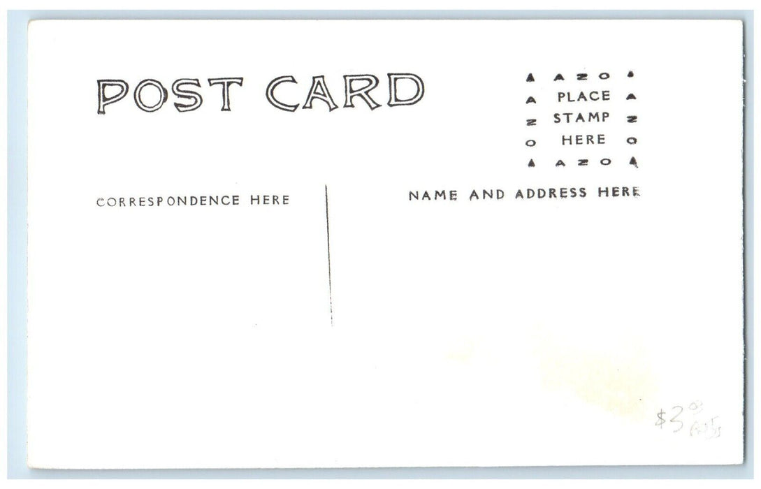 c1960 Randolph Iowa IA Railroad Vintage Train Depot Station RPPC Photo Postcard