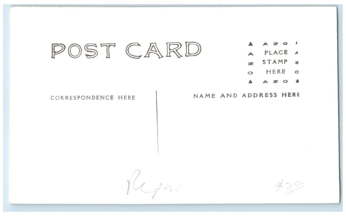 c1960's Depot Masonville Iowa Railroad Train Depot Station RPPC Photo Postcard