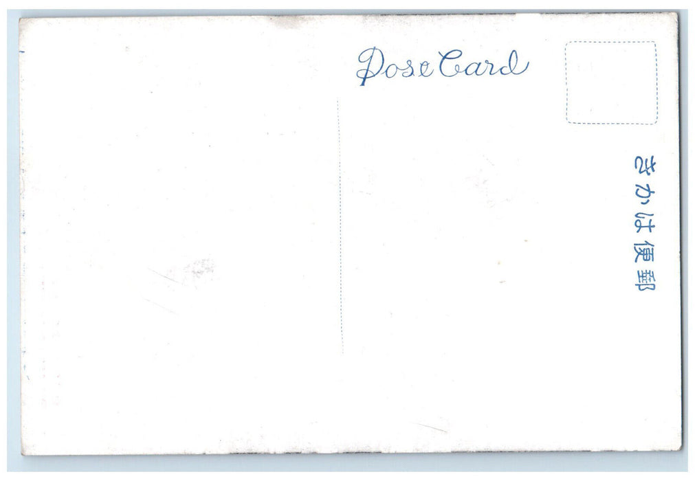 c1940's The Gionmatsuri Festival Japanese Wearing Costume Kyoto Japan Postcard