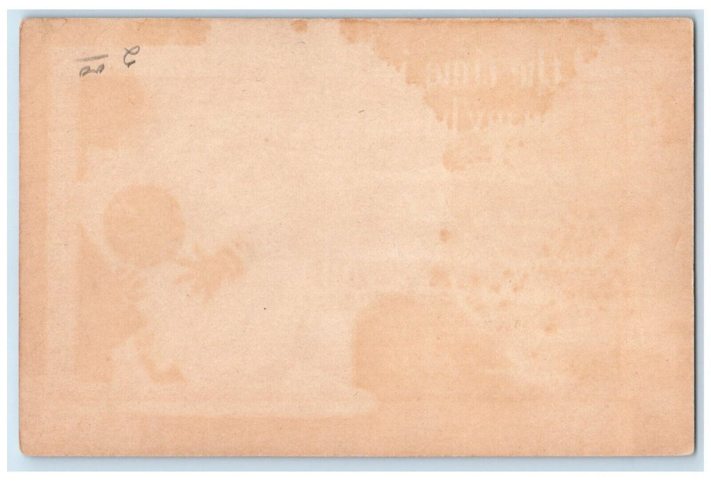 c1905 Valentine Boy With Flowers E Curtis Tuck's Unposted Antique Postcard