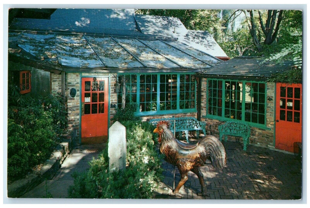 c1960 Exterior View Tow Path House Restaurant New Hope Pennsylvania PA Postcard