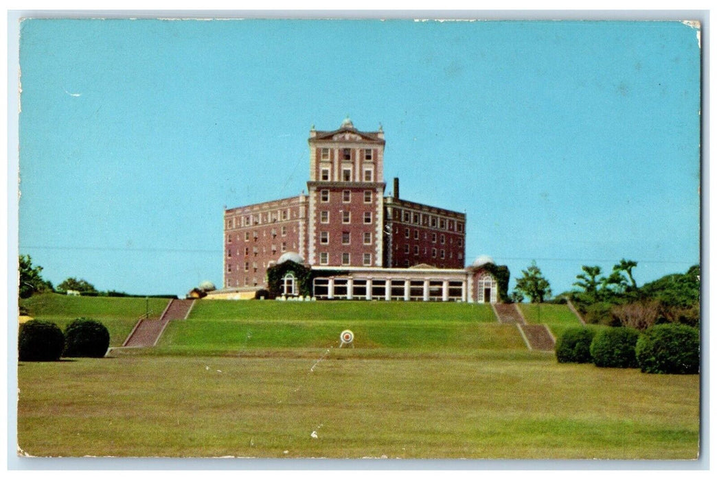 c1960 Famous Cavalier Hotel Exterior Building Virginia Beach Virginia Postcard