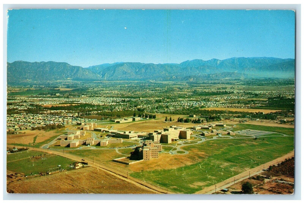 c1960's Aerial View Sepulveda Veterans Hospital California CA Antique Postcard