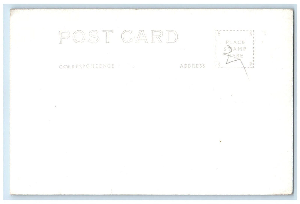 View From Top Of Polish Mt. Cumberland Maryland MD RPPC Photo Vintage Postcard