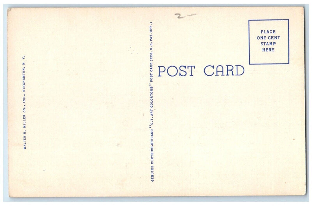 c1940 International Business Machine Corporation Endicott New York NY Postcard