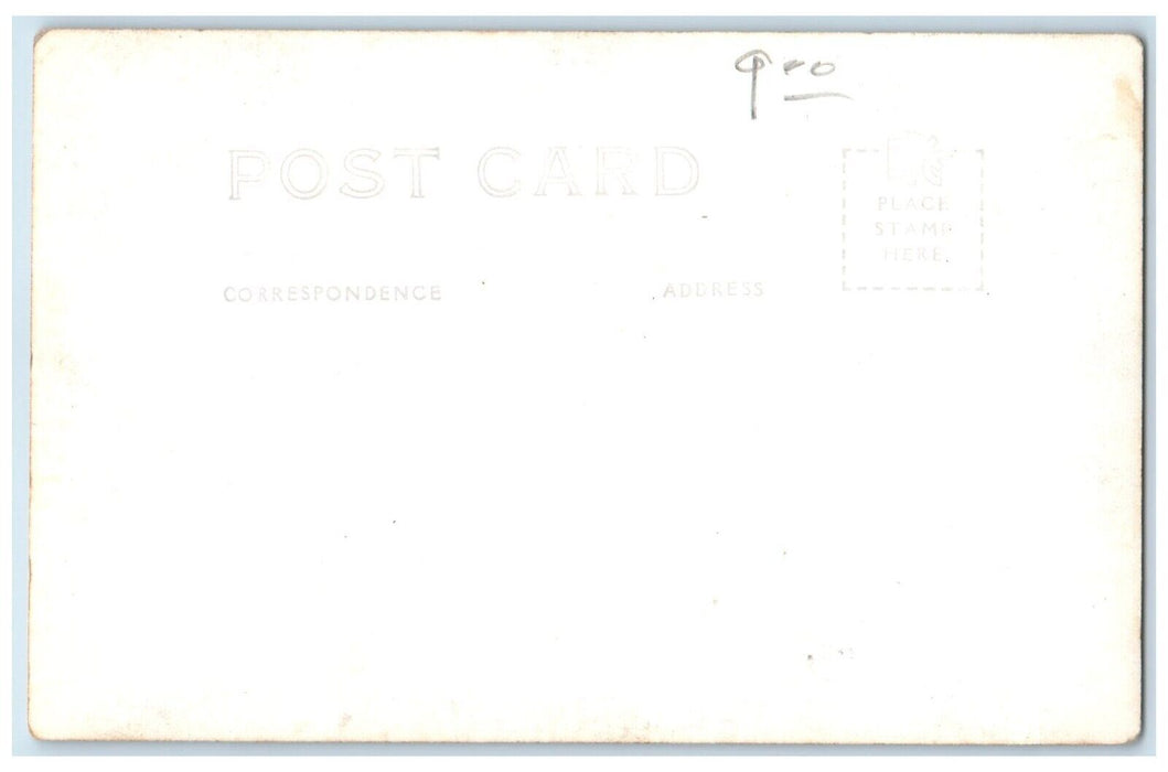 c1940s Earl Wofford Oolagah Oklahoma OK Bulldogging Longhorn RPPC Photo Postcard