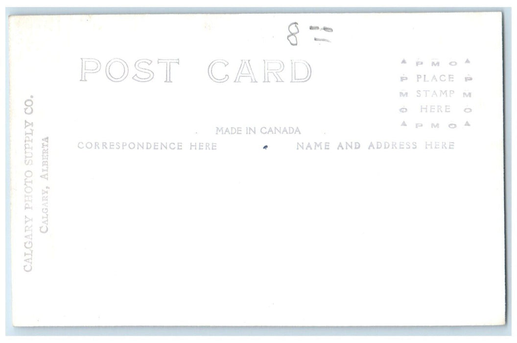 Calgary Stampede Jim Richards In A Re Ride Alberta Canada RPPC Photo Postcard