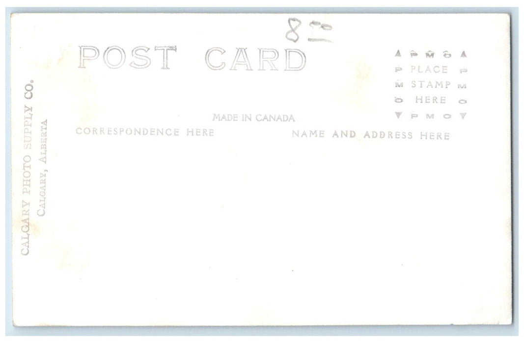 Calgary Stampede Wild Cow Milking Contest Alberta Canada RPPC Photo Postcard