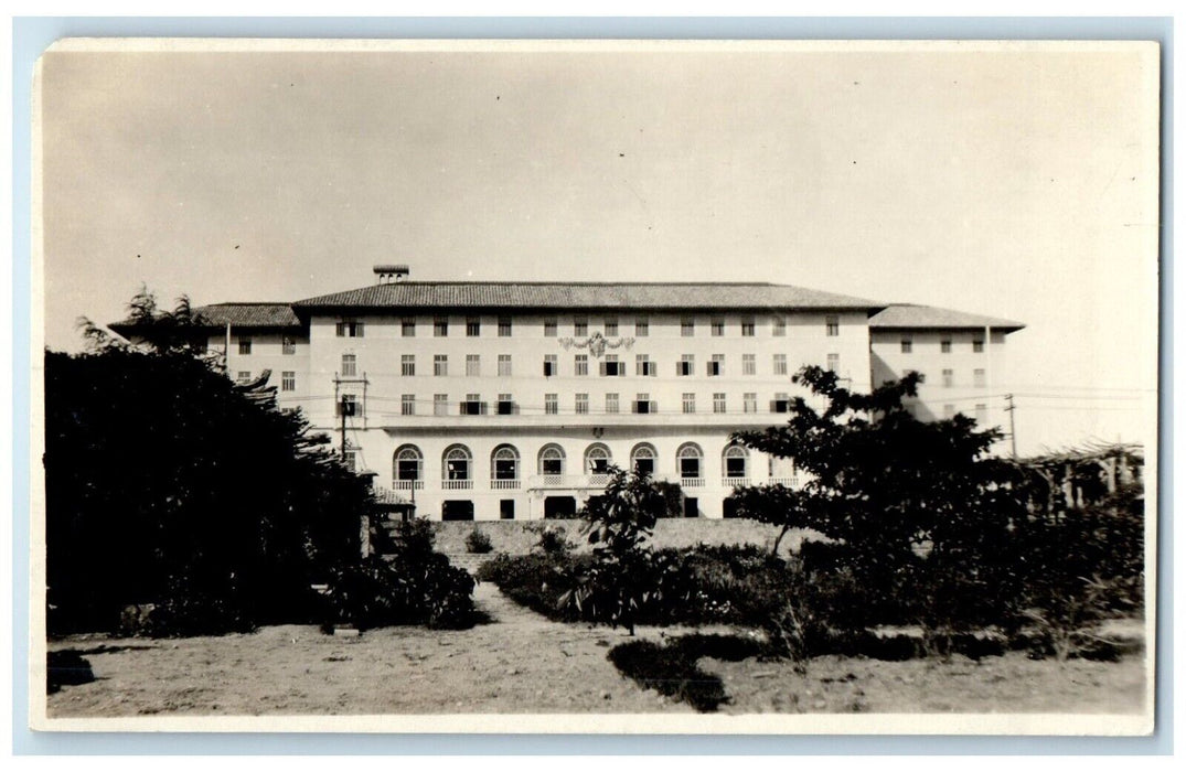 c1910's Condado Vanderbilt Hotel San Juan Puerto Rico RPPC Photo Posted Postcard