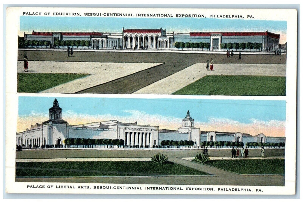 1926 Palace Education Palace Liberal Arts Philadelphia Pennsylvania PA Postcard