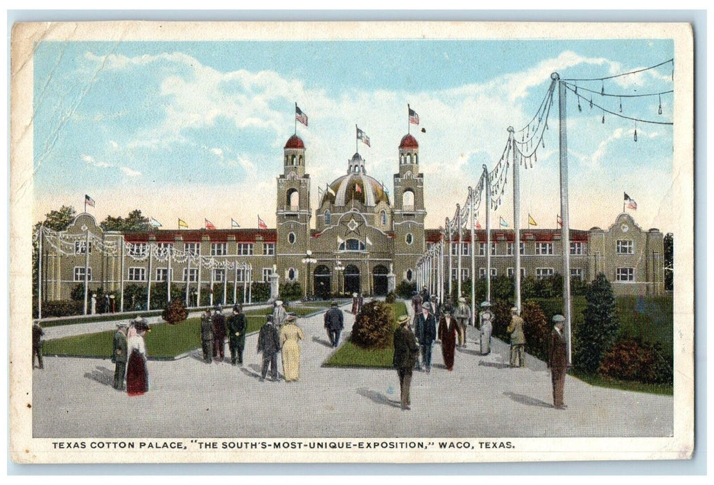 c1920 Texas Cotton Palace South's Most Unique Exposition Waco Texas TX Postcard