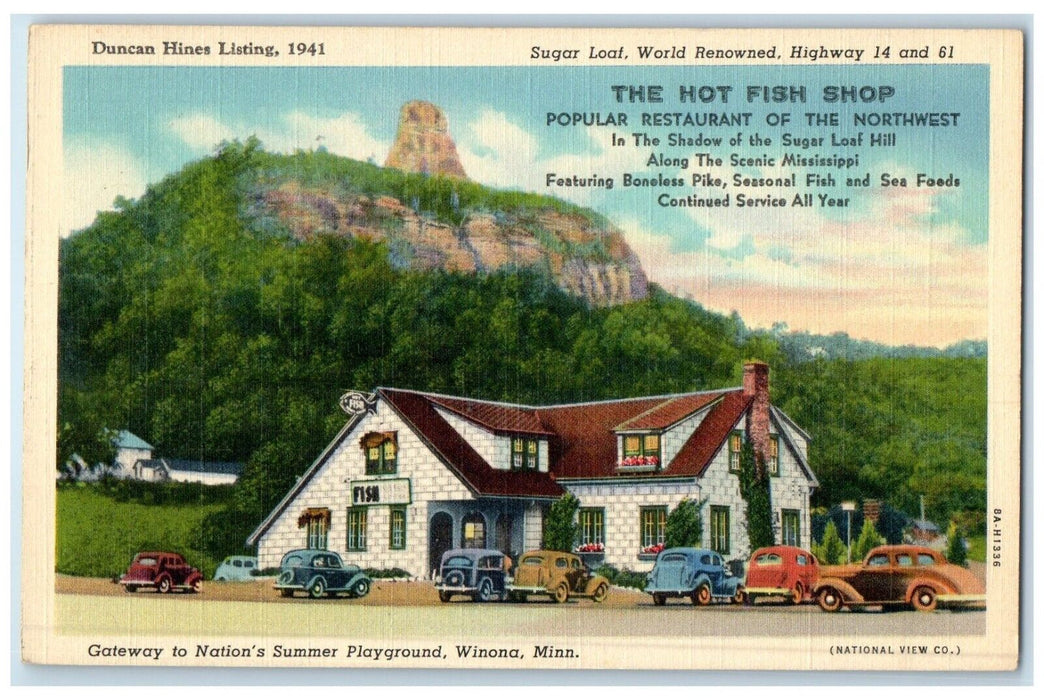 c1940 Gateway Nation Summer Playground Winona Minnesota Vintage Antique Postcard