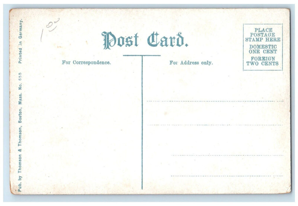 c1910 Scenic View Ox Carts Carriage Gay Head Massachusetts MA Unposted Postcard