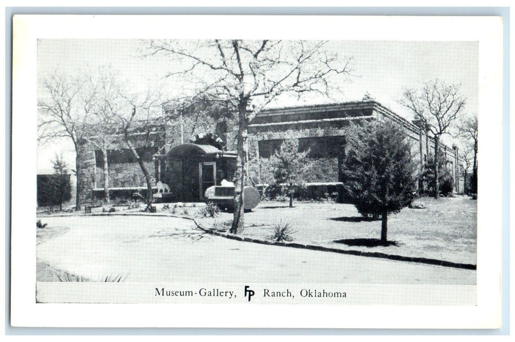 c1950's Museum-Gallery Frank Philips Ranch Woolaroc Oklahoma OK Vintage Postcard