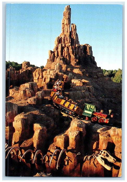 1960 Big Thunder Mountain Railroad Walt Disney World Orlando Florida FL Postcard