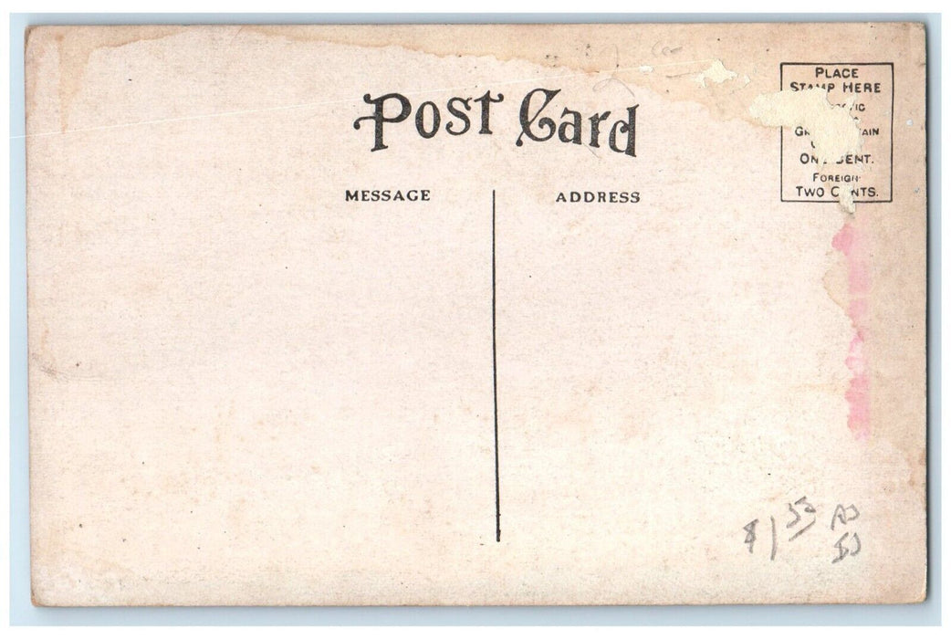 c1910's St. Peter's Polish Catholic Church Stevens Point Wisconsin WI Postcard
