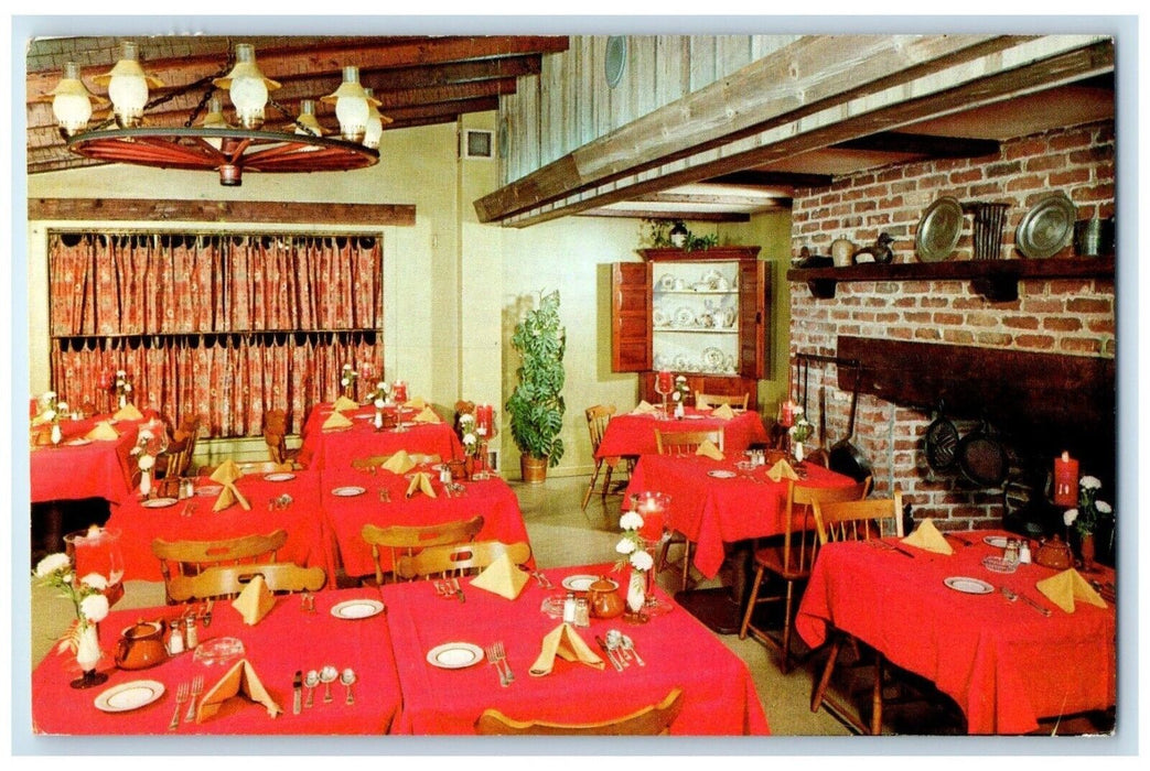 1987 Cock N Bull Restaurant Dining Lahaska Bucks County Pennsylvania PA Postcard
