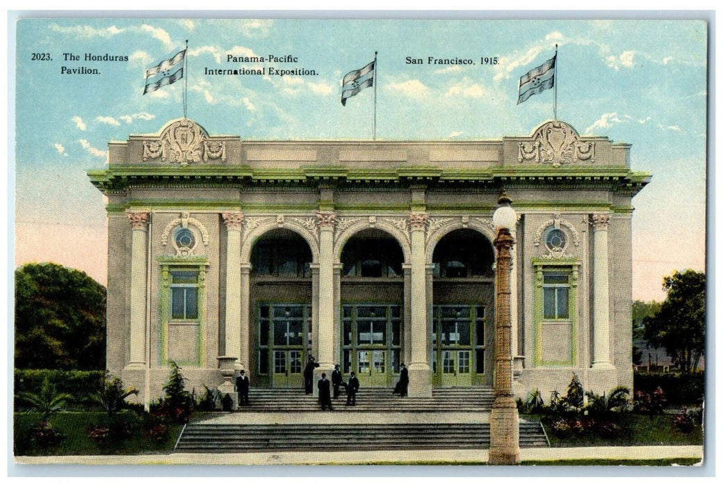 1915 Honduras Pavilion Panama-Pacific Expo San Francisco California CA Postcard