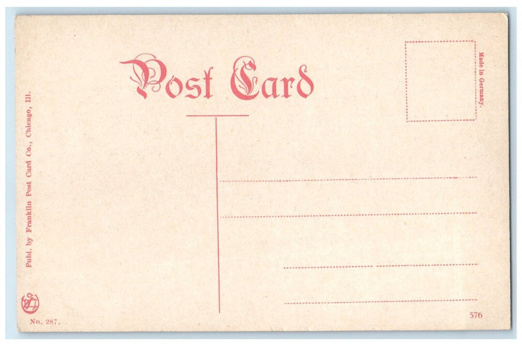 c1910 Richard Crane Manual Training School Chicago Illinois IL Antique Postcard