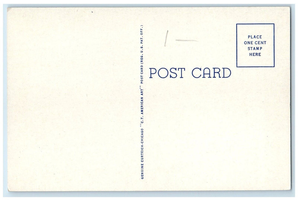 c1940 Engineering Life Science Buildings College Stillwater Oklahoma OK Postcard