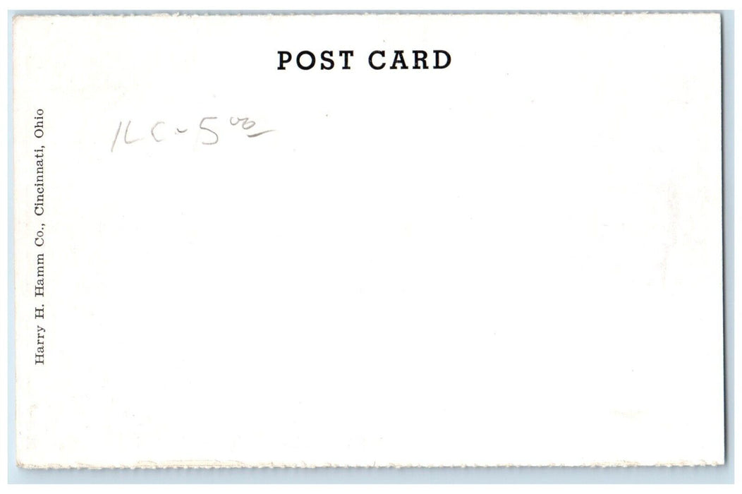 1937 Altar Nippert Stadium Opening Episcopal Convention Cincinnati Ohio Postcard