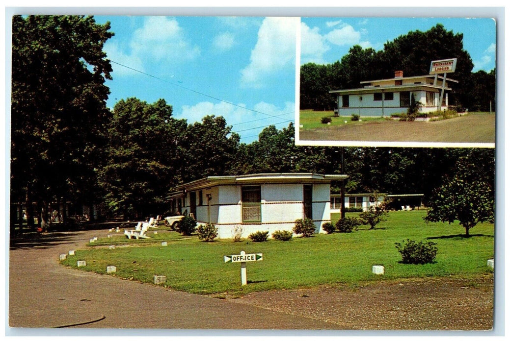 c1960 Bowling Green Lodges Restaurant Exterior Williamsburg Virginia VA Postcard