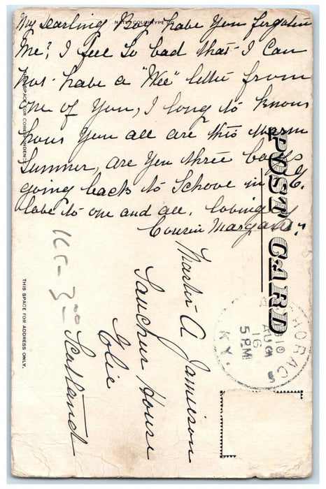 1910 Home Of William H. Taft Cincinnati Ohio OH, Mansion Anchorage KY Postcard