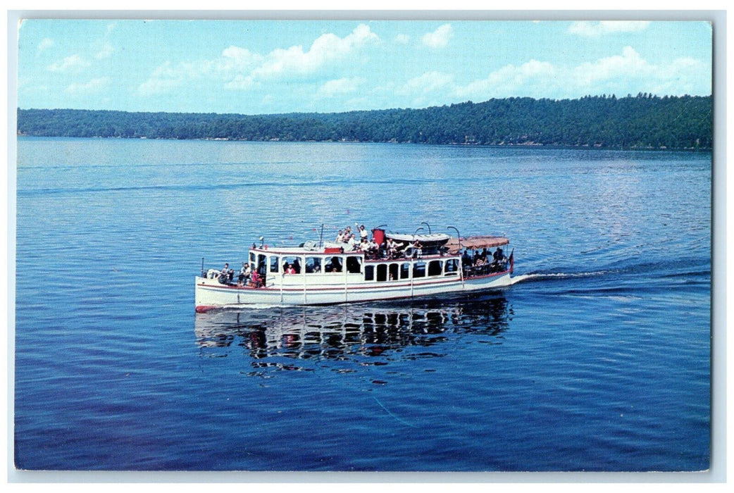 c1950's See Muskoka The "Mildred" Way Bracebridge Ontario Canada Postcard