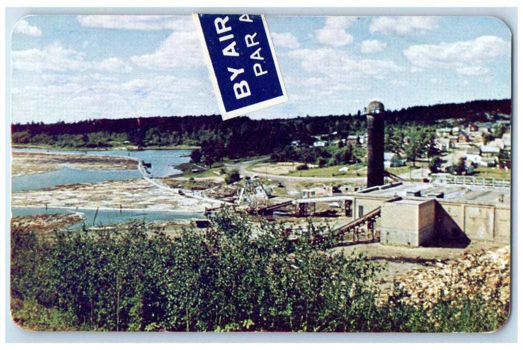 1959 Highway of Early Travellers Winnipeg River Kenora Ontario Canada Postcard