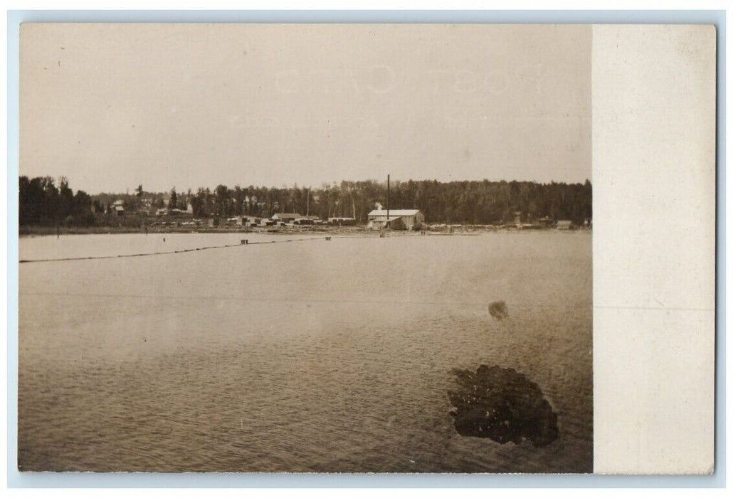 c1910's Hill Lake View Hill City Minnesota MN RPPC Photo Unposted Postcard
