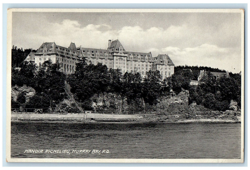 1934 Manoir Richelieu Murray Bay Quebec Canada Posted Vintage Postcard