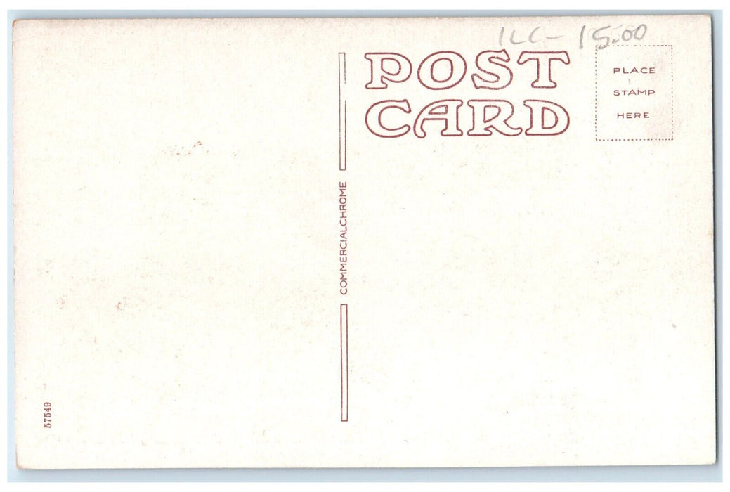 c1930's Emerson Hiltbrunner Music Co. Interior Cedar Rapids Iowa IA Postcard